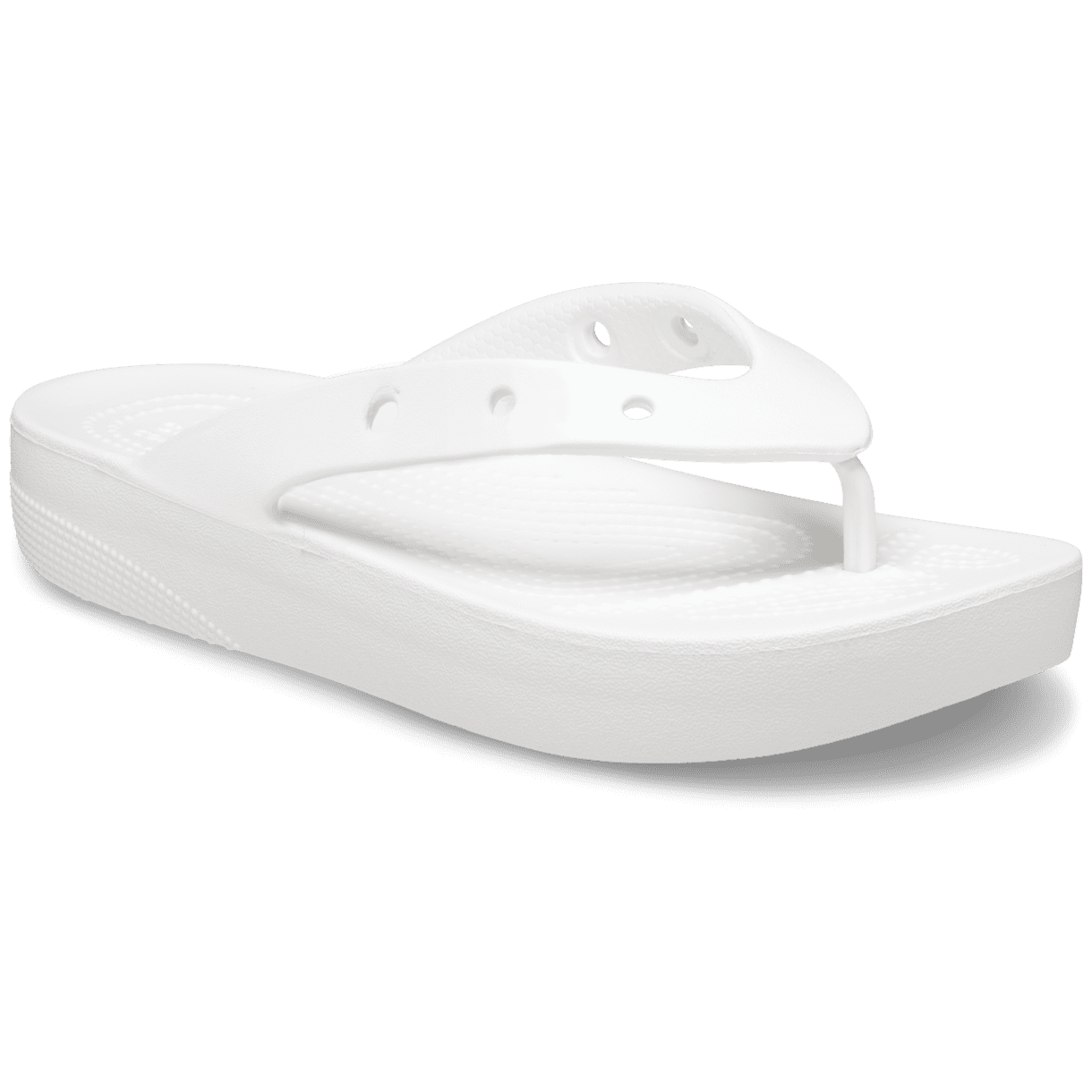 Dámské žabky Crocs Classic Platform Flip W Velikost bot (EU): 36-37 / Barva: bílá