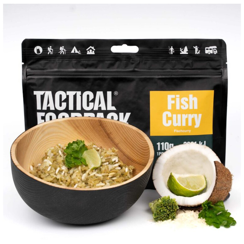Dehydrované jídlo Tactical Foodpack Fish Curry and Rice