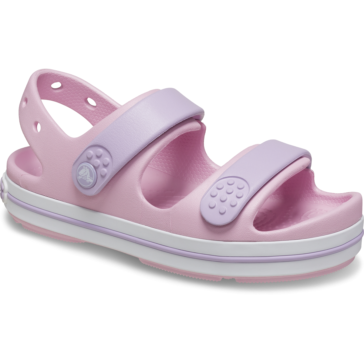 Dětské sandály Crocs Crocband Cruiser Sandal K Velikost bot (EU): 28-29 / Barva: růžová