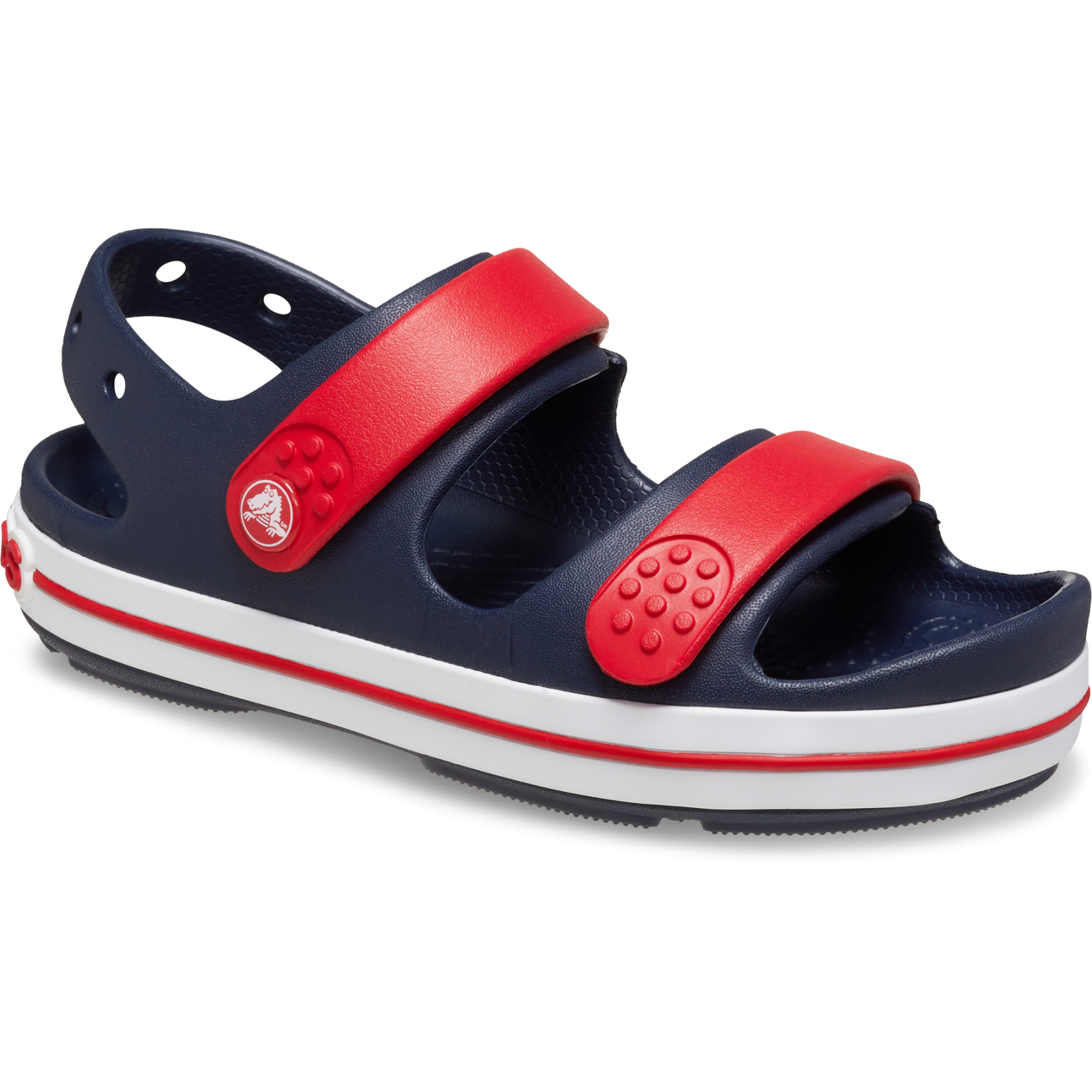 Dětské sandály Crocs Crocband Cruiser Sandal T Velikost bot (EU): 23-24 / Barva: modrá/červená