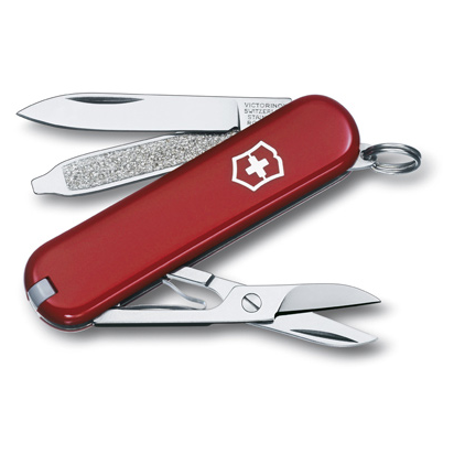 Kapesní nůž Victorinox Classic SD Barva: červená