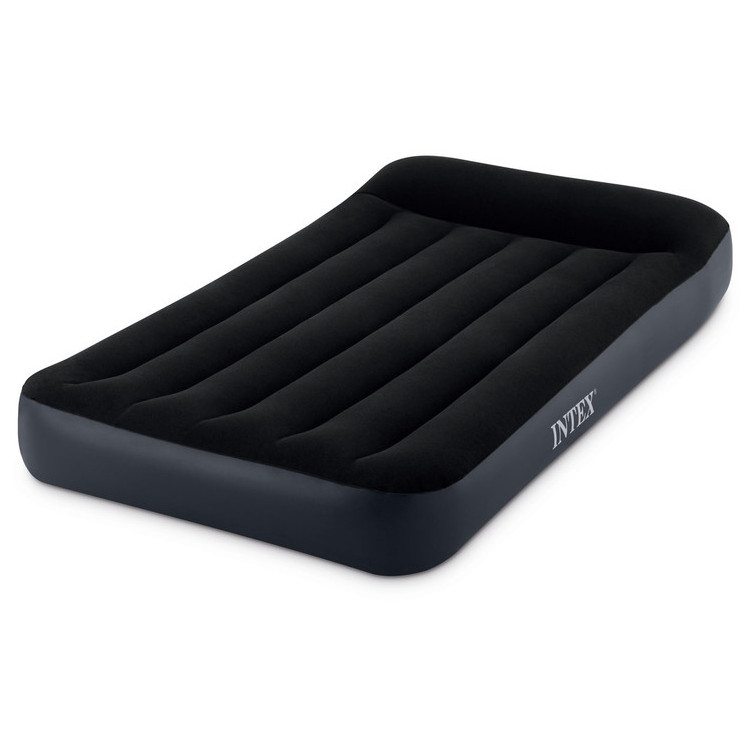 Nafukovací matrace Intex Twin Dura-Beam Pillow Rest Barva: černá