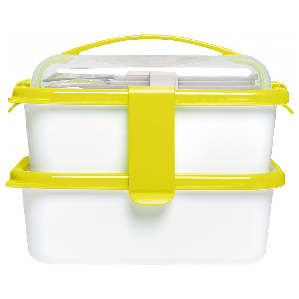 Obědový box Omada Sanaliving Box Set Barva: žlutá