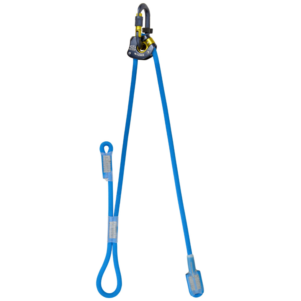 Odsedávací smyčka Climbing Technology Tuner-Y Barva: modrá