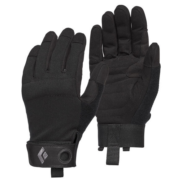 Pánské rukavice Black Diamond Crag Gloves Velikost rukavic: M / Barva: černá