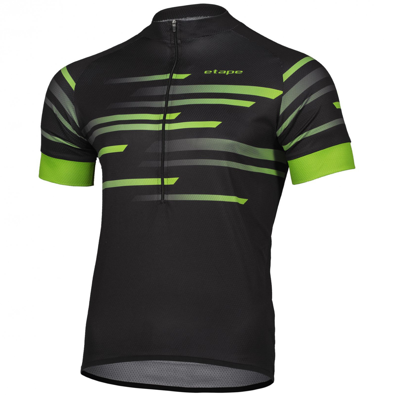 Pánský cyklistický dres Etape Energy Velikost: L / Barva: černá/zelená