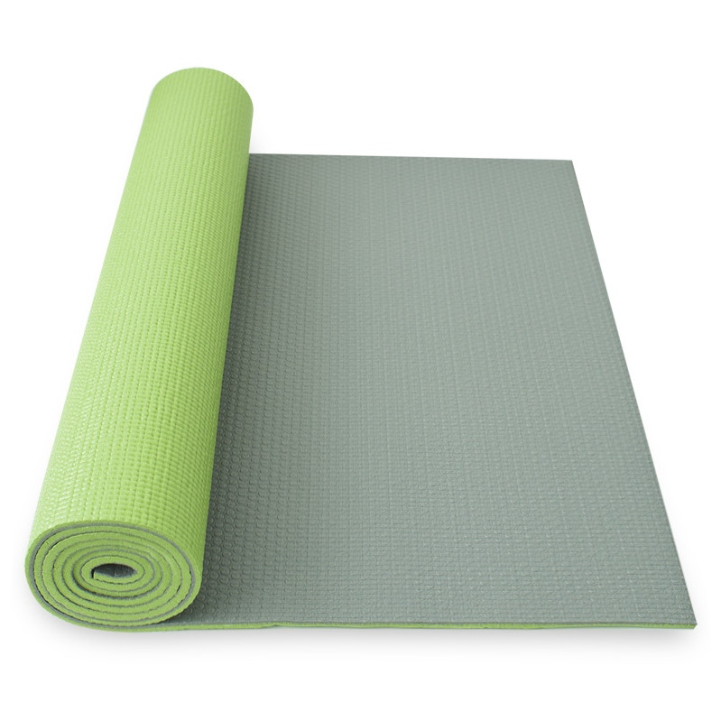Podložka Yate Yoga Mat dvouvrstvá Barva: zelená/šedá