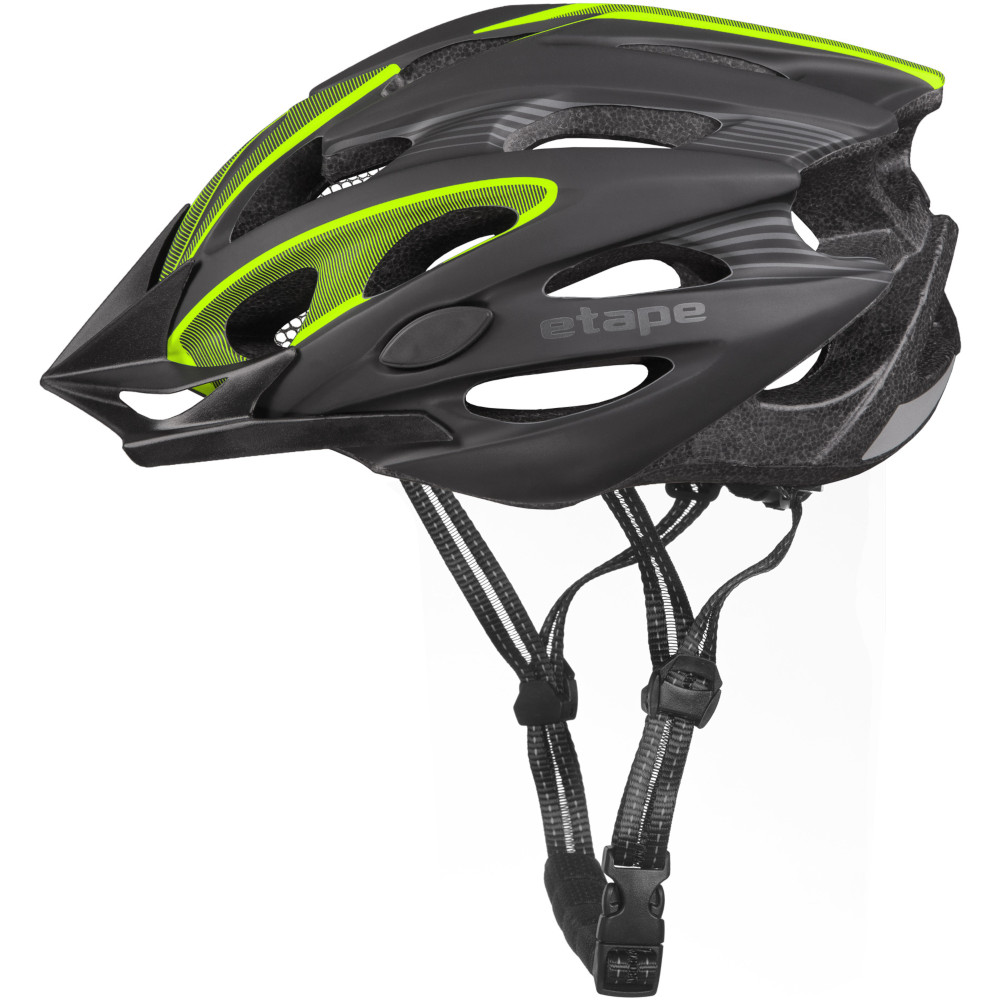 Přilba Etape Biker Velikost helmy: 55-58 cm / Barva: černá/žlutá