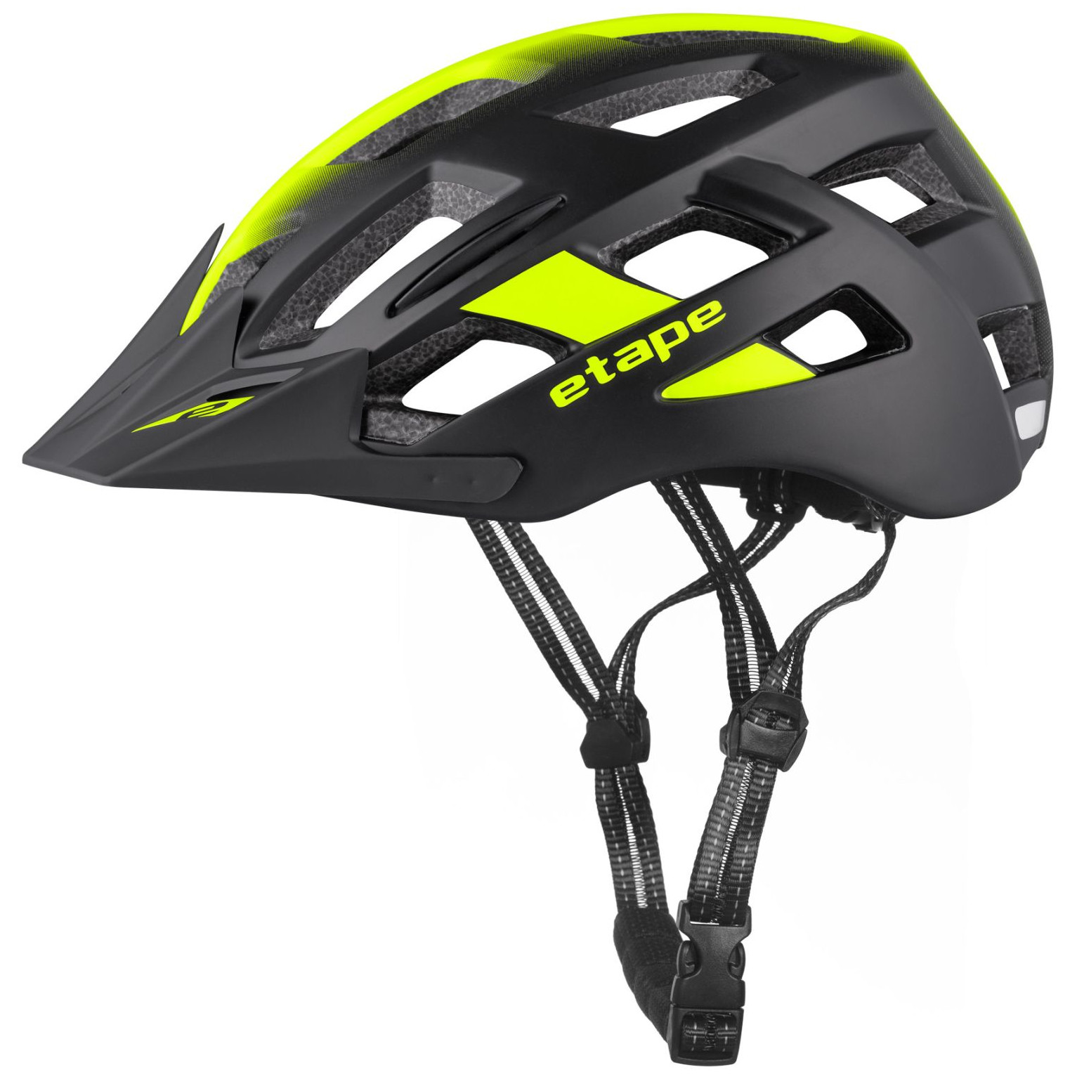 Přilba Etape Virt Light Velikost helmy: 55-58 cm / Barva: černá/žlutá