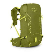 Turistický batoh Osprey Talon Velocity 20 Velikost zad batohu: S/M / Barva: zelená