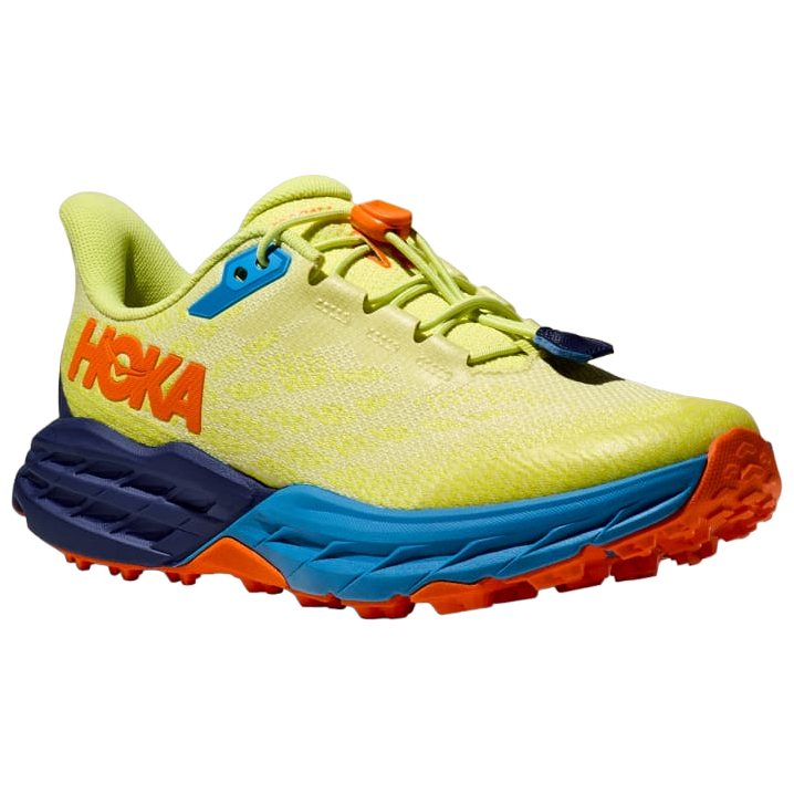 Běžecké boty Hoka Y Speedgoat 5 Youth Velikost bot (EU): 36 2/3 / Barva: žlutá