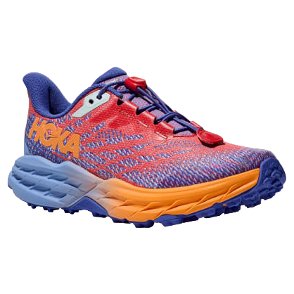 Běžecké boty Hoka Y Speedgoat 5 Youth Velikost bot (EU): 37 1/3 / Barva: červená/modrá