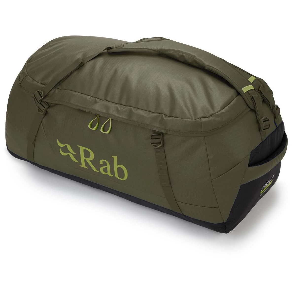 Cestovní taška Rab Escape Kit Bag LT 90 Barva: tmavě zelená