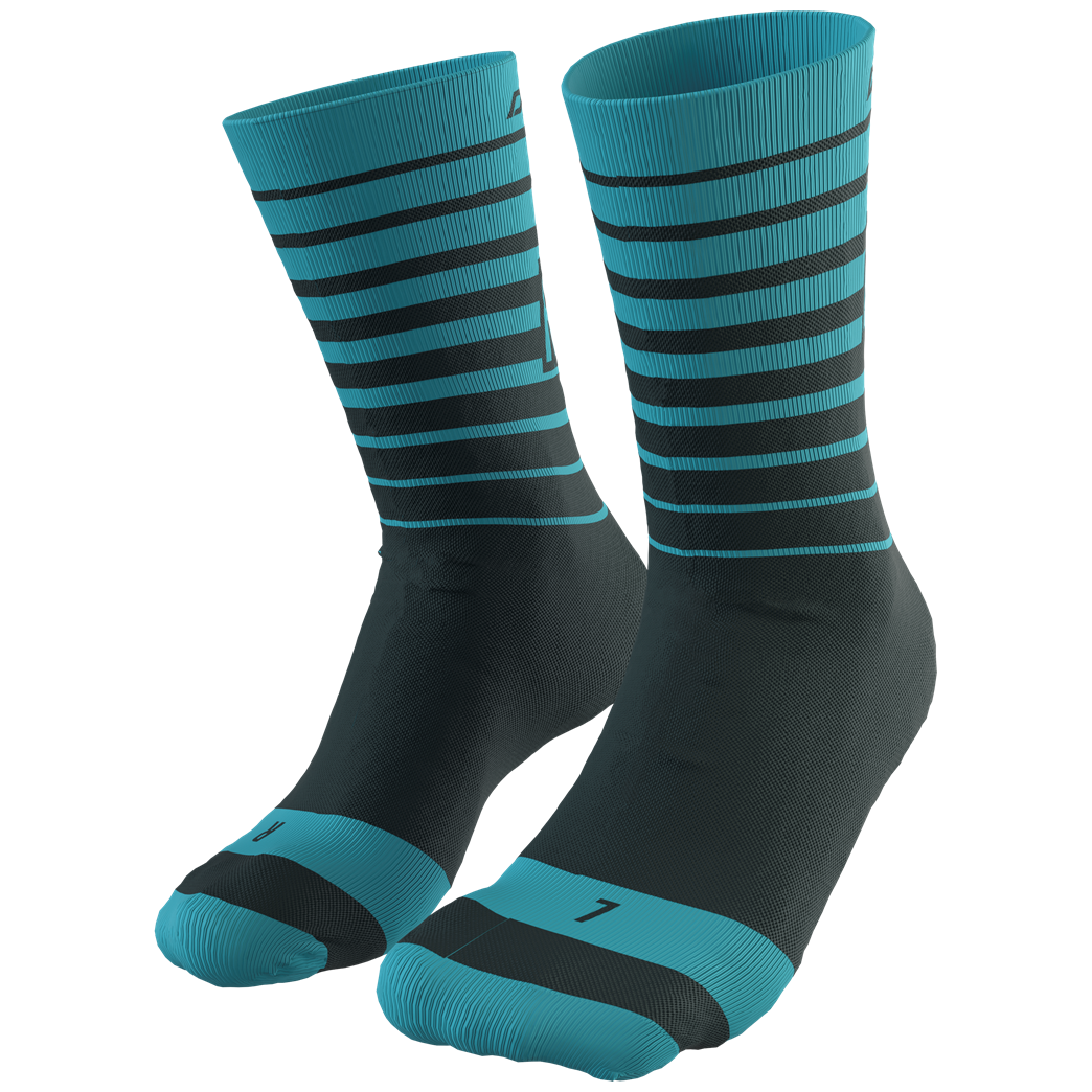 Cyklistické ponožky Dynafit Live To Ride Socks Velikost ponožek: 43-46 / Barva: modrá/světle modrá