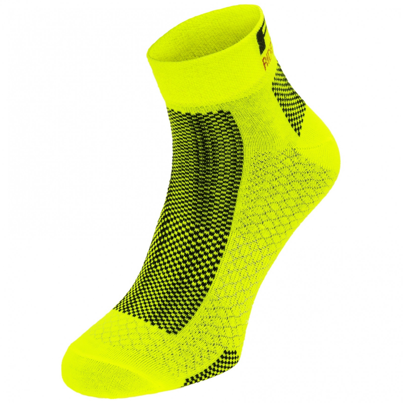 Cyklistické ponožky R2 Easy Velikost ponožek: 35-38 / Barva: žlutá/černá