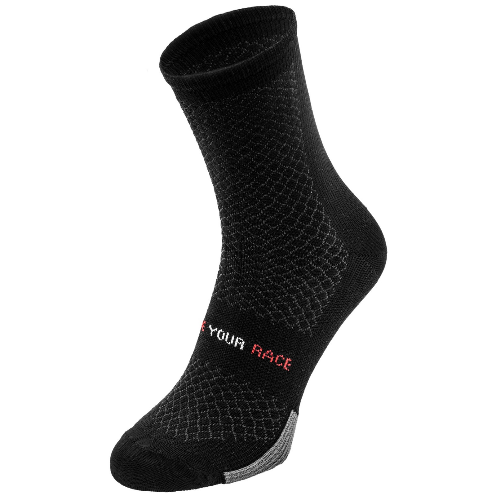 Cyklistické ponožky R2 Endurance Velikost ponožek: 43-46 / Barva: černá
