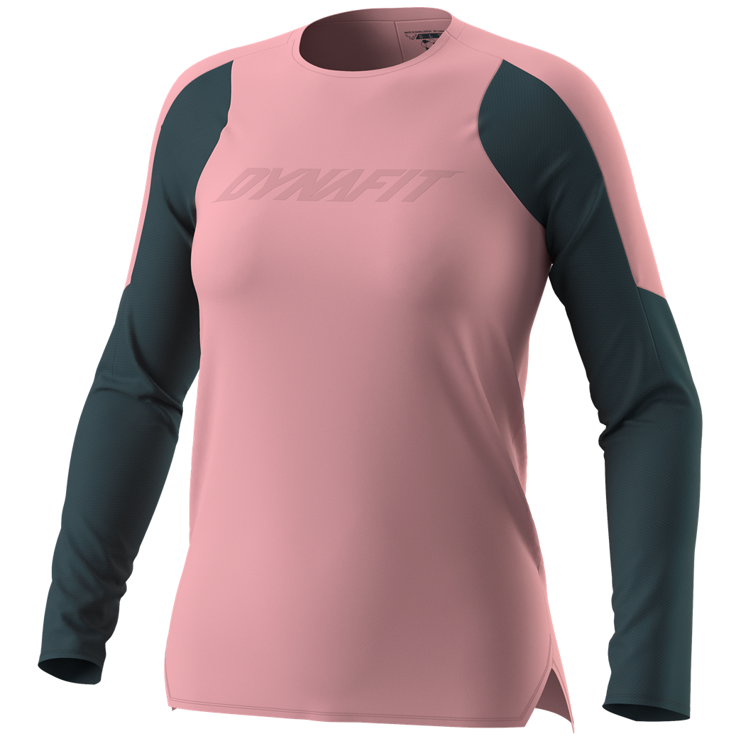 Dámské funkční triko Dynafit Ride L/S W Velikost: S / Barva: růžová