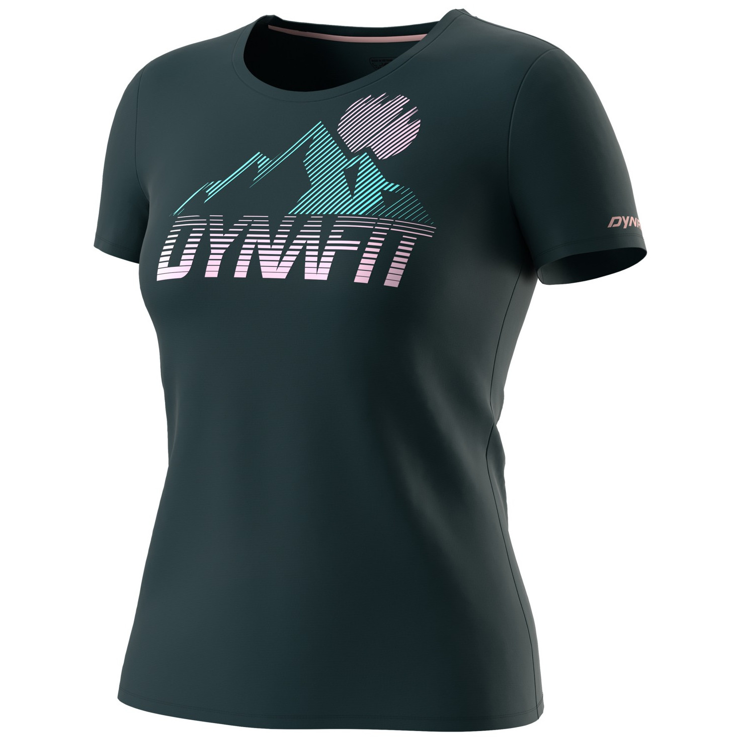Dámské funkční triko Dynafit Transalper Graphic S/S Tee W Velikost: L / Barva: fialová