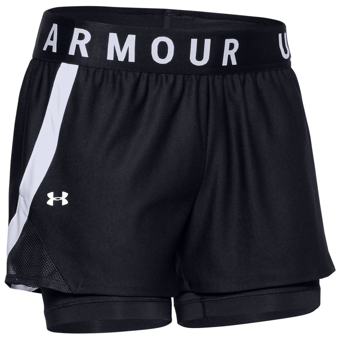 Dámské kraťasy Under Armour Play Up 2-in-1 Shorts Velikost: L / Barva: černá