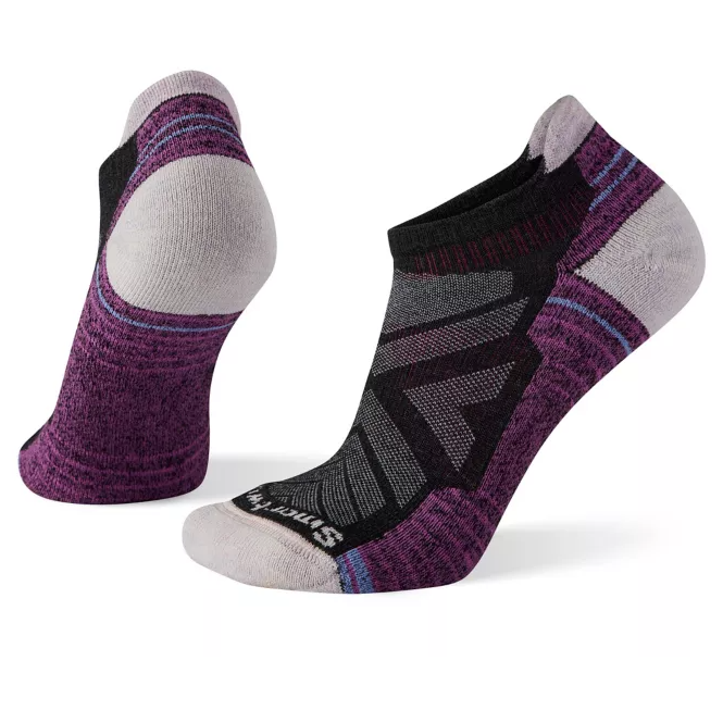 Dámské ponožky Smartwool Hike Light Cushion Low Ankle Socks Velikost ponožek: 38-41 / Barva: černá/fialová