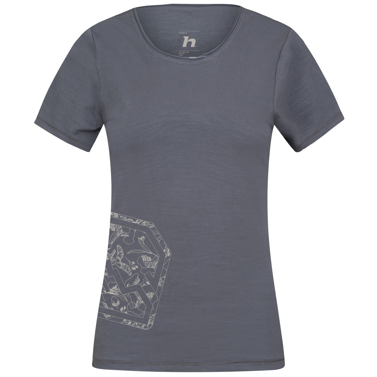 Dámské triko Hannah Zoey Il Velikost: L / Barva: tmavě šedá