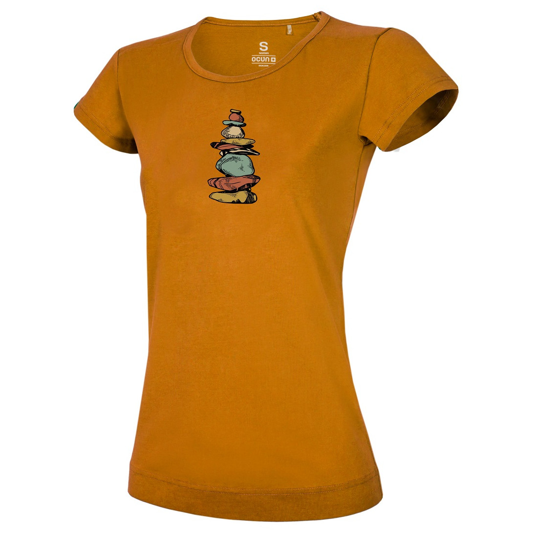 Dámské triko Ocún Classic T Women Stoneman Velikost: M / Barva: žlutá