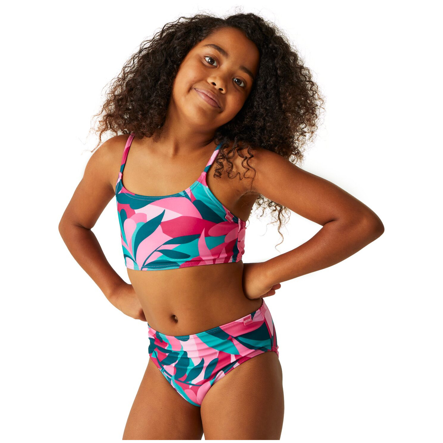 Dětské plavky Regatta Dakaria Bikini SII Dětská velikost: 110-116 / Barva: růžová