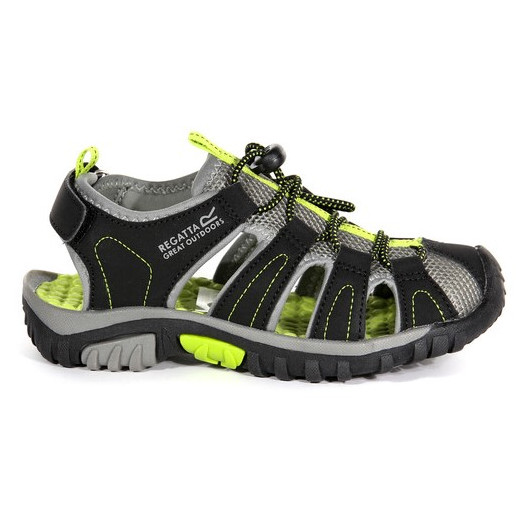 Dětské sandály Regatta Westshore Jnr Velikost bot (EU): 28 / Barva: černá/zelená