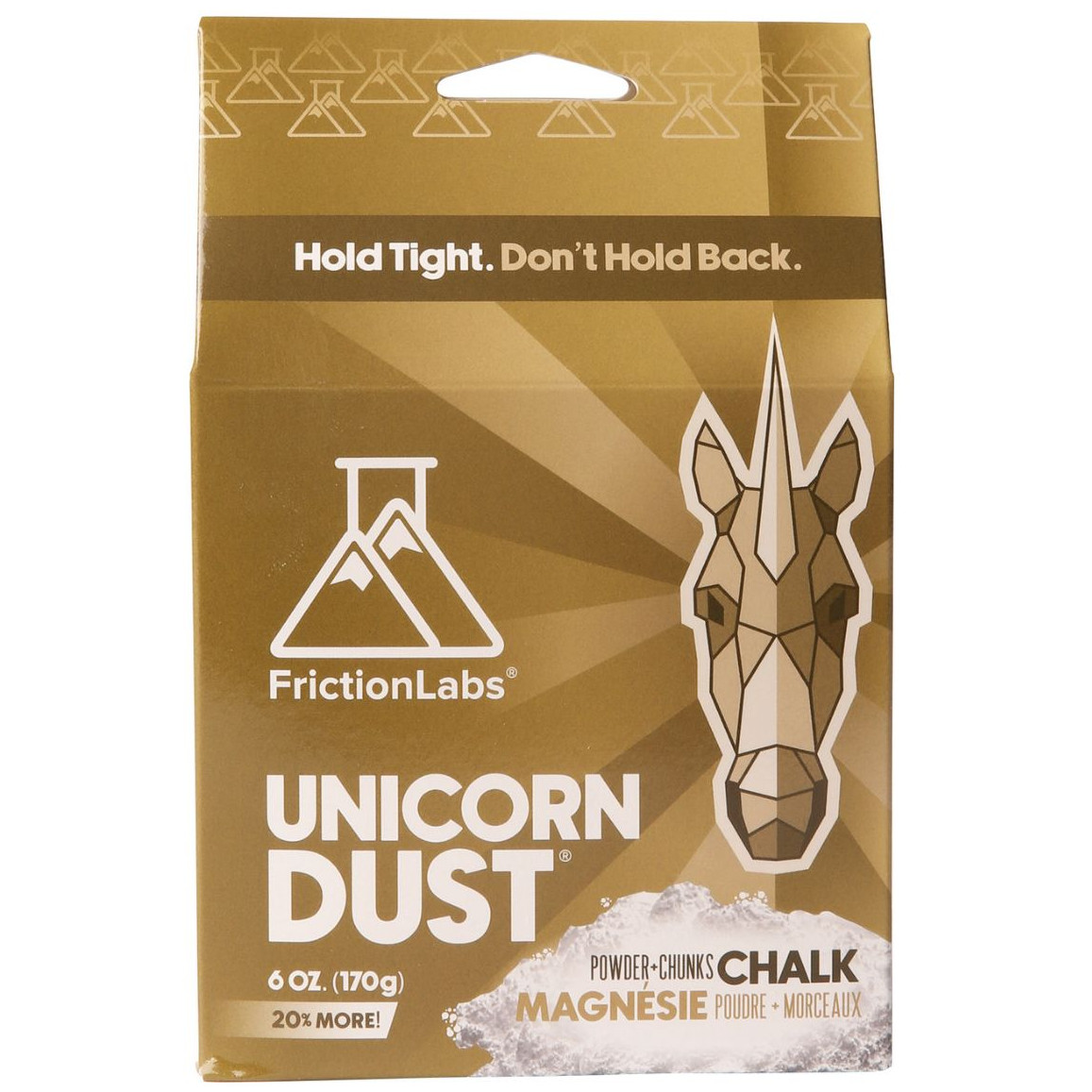 Magnézium FrictionLabs Unicorn Dust 170 g Barva: zlatá