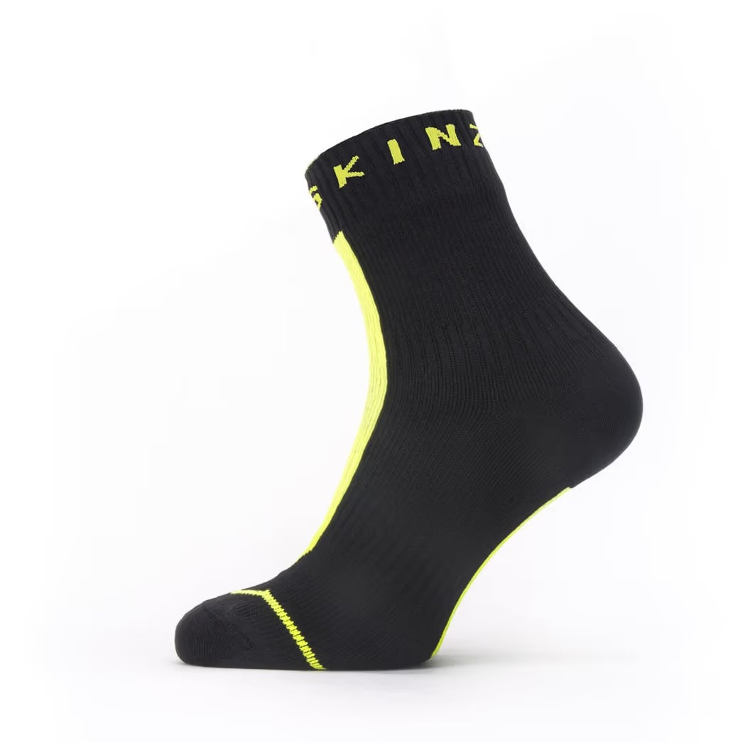 Nepromokavé ponožky SealSkinz Dunton Velikost ponožek: 47-49 / Barva: černá