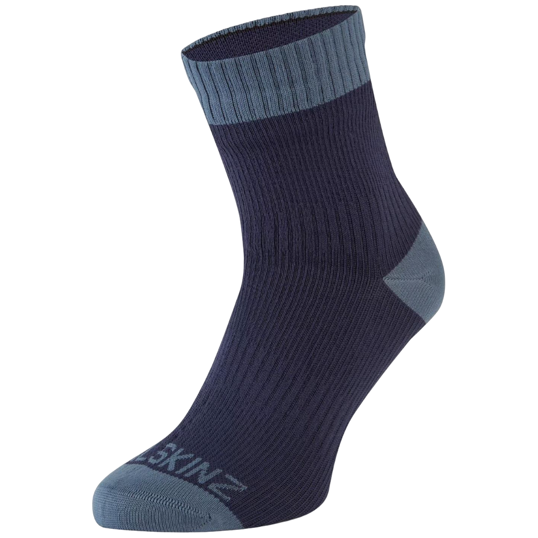 Nepromokavé ponožky SealSkinz Wretham Velikost ponožek: 47-49 / Barva: tmavě modrá