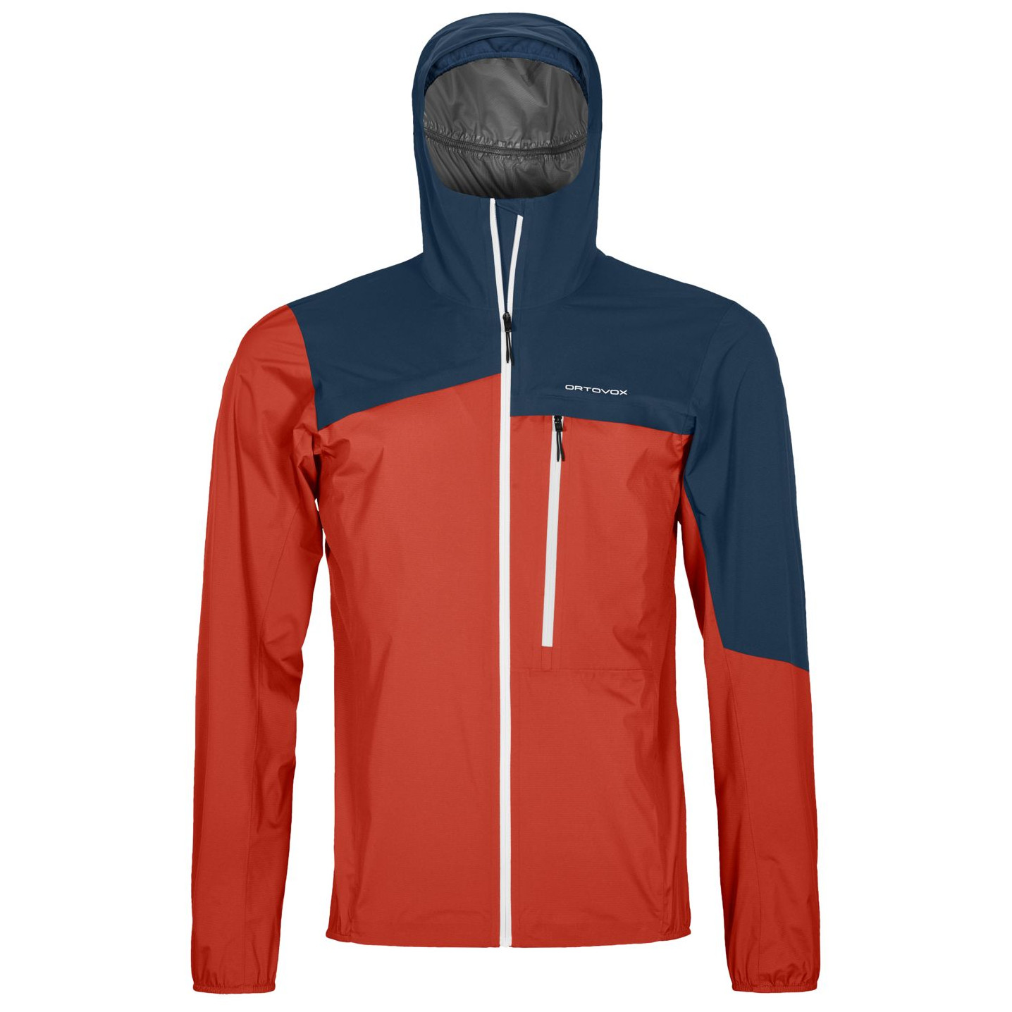 Pánská bunda Ortovox 2.5L Civetta Jacket M Velikost: L / Barva: červená/modrá