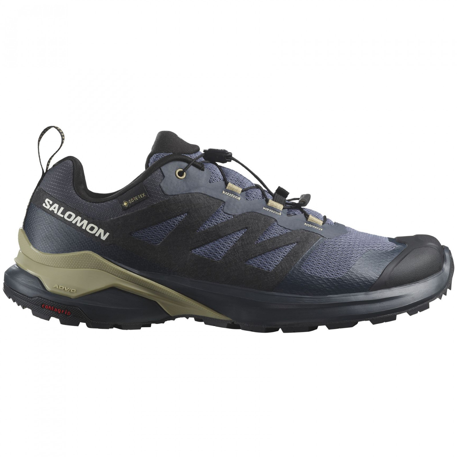 Pánské běžecké boty Salomon X-Adventure Gore-Tex Velikost bot (EU): 42 (2/3) / Barva: černá/hnědá