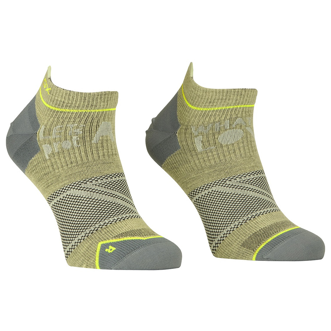 Pánské ponožky Ortovox Alpine Light Low Socks M Velikost ponožek: 39-41 / Barva: světle hnědá
