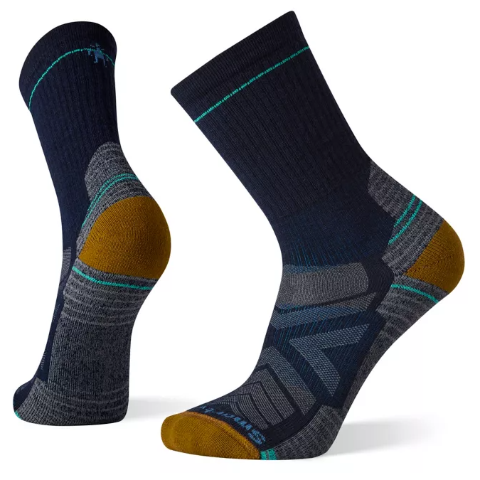 Pánské ponožky Smartwool Hike Light Cushion Crew Velikost ponožek: 38-41 / Barva: modrá