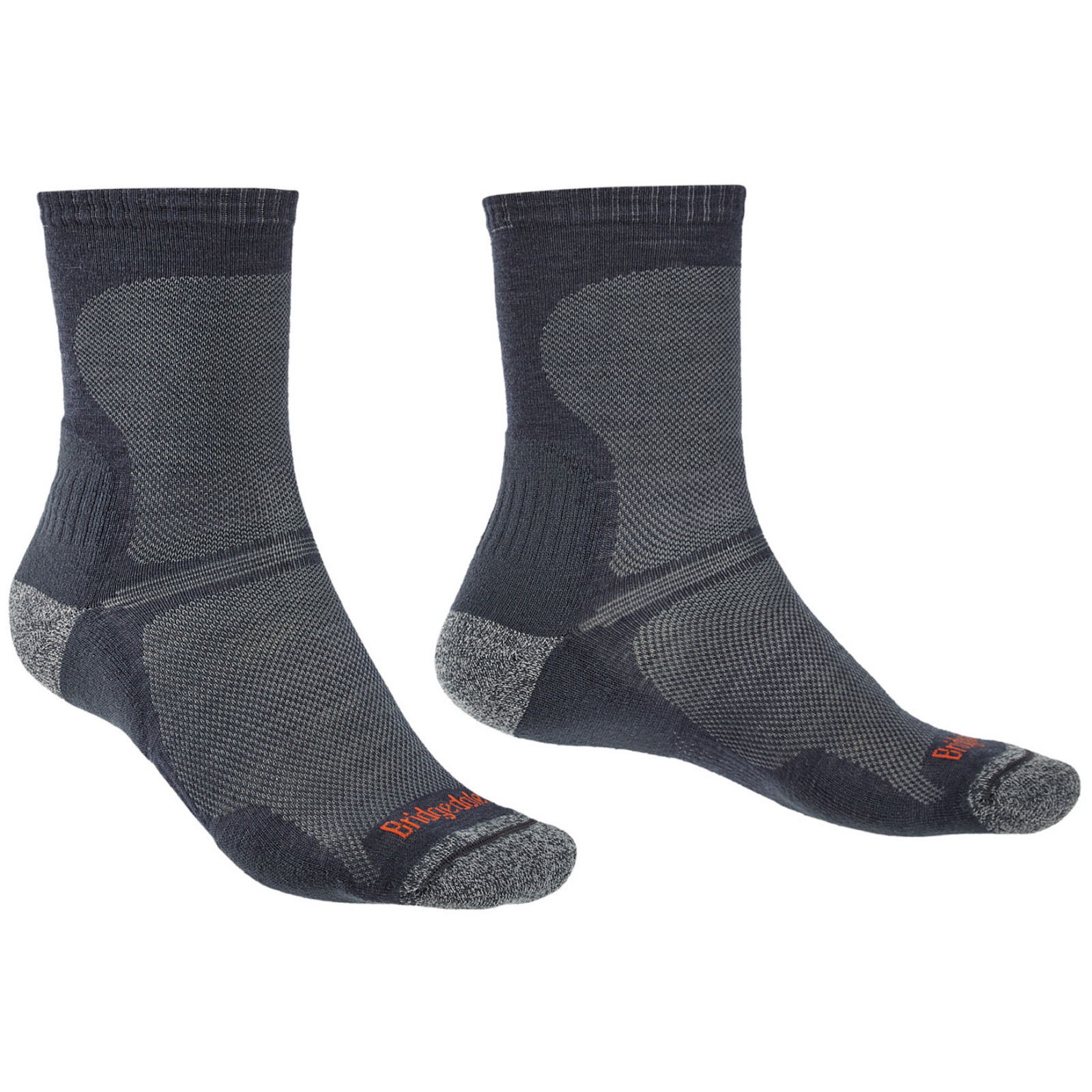 Ponožky Bridgedale Hike UL T2 MP Crew Velikost ponožek: 44-47 / Barva: modrá