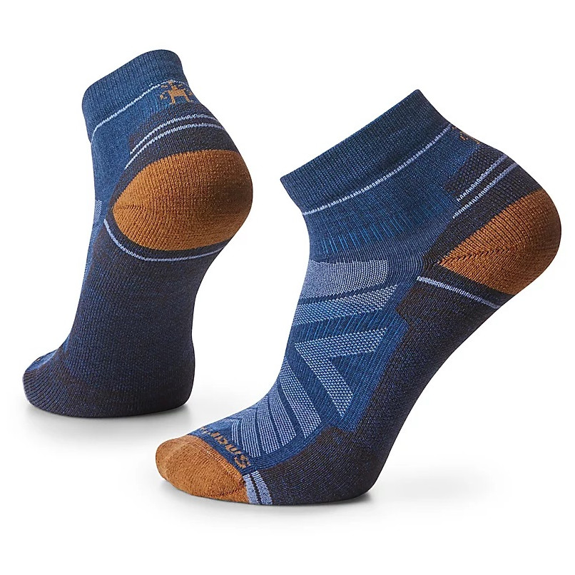 Ponožky Smartwool Hike Light Cushion Ankle Socks Velikost ponožek: 38-41 / Barva: modrá/šedá