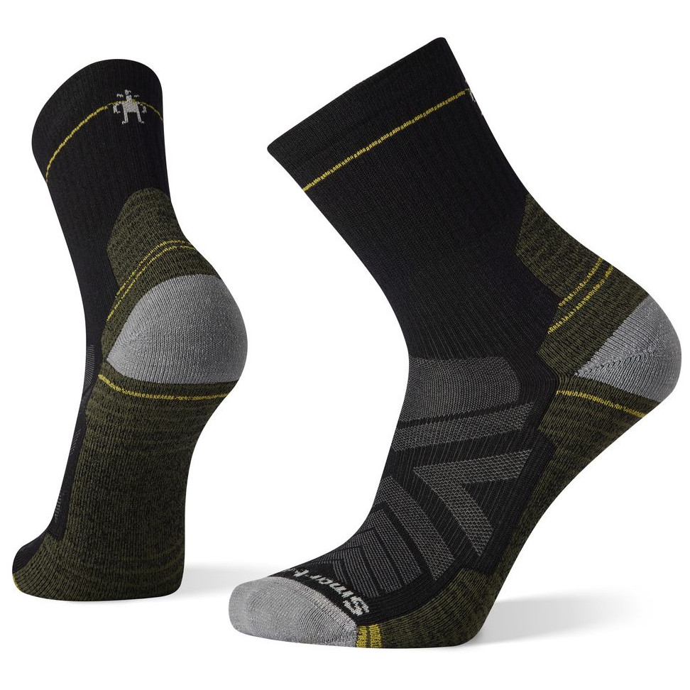 Ponožky Smartwool Hike Light Cushion Mid Crew Socks Velikost ponožek: 42-45 / Barva: černá