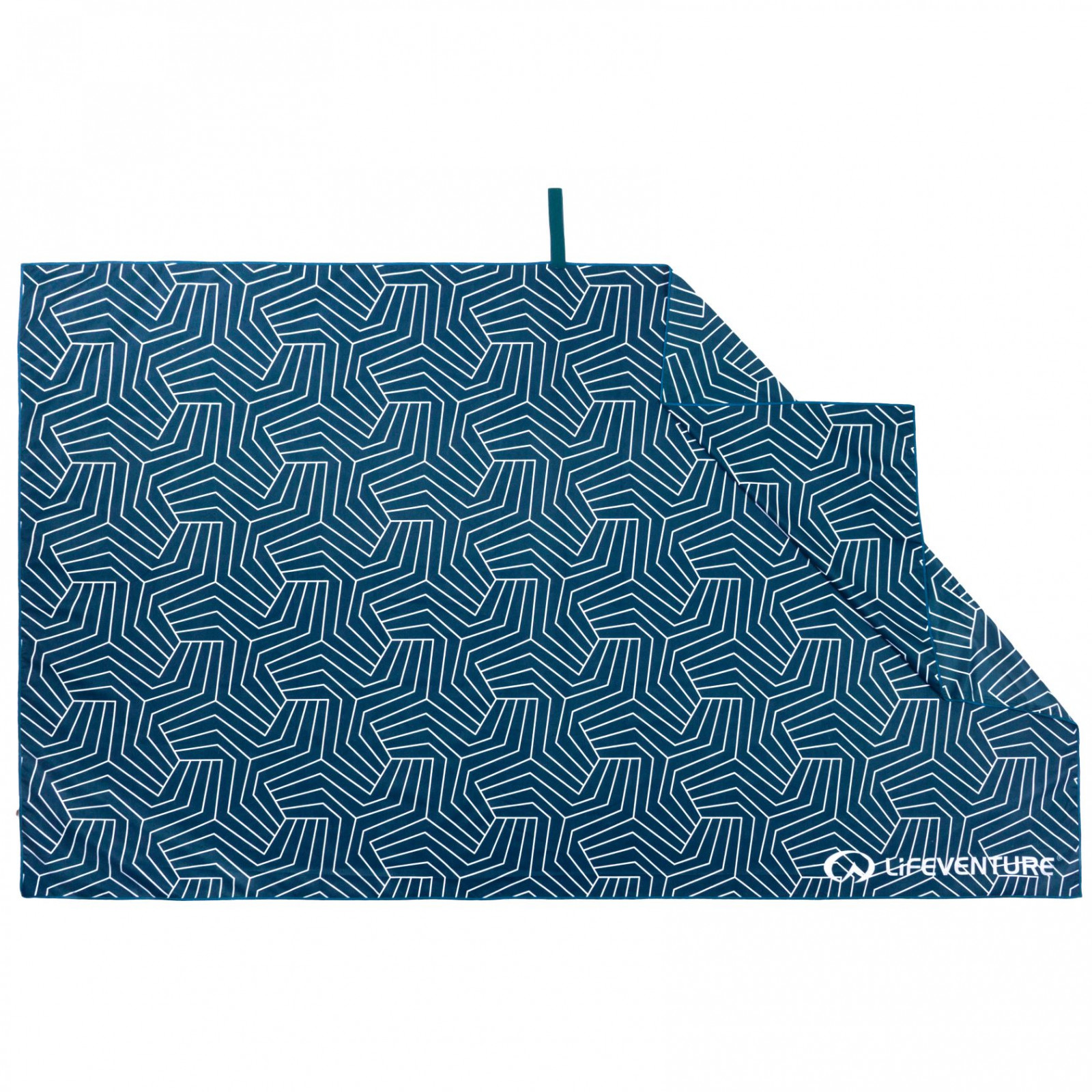 Rychleschnoucí osuška LifeVenture Printed SoftFibre Trek Towel Barva: modrá