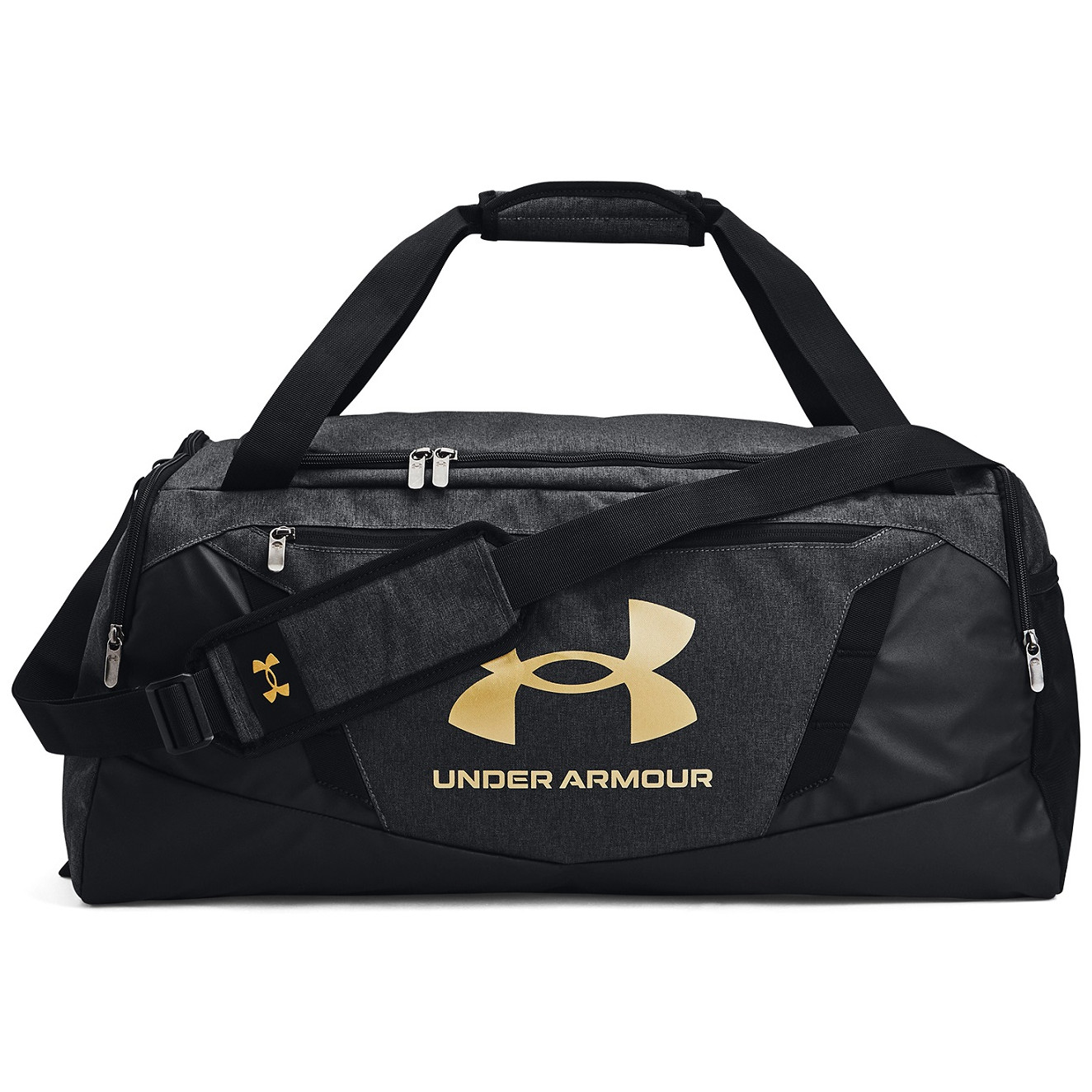 Sportovní taška Under Armour Undeniable 5.0 Duffle MD Barva: černá/zlatá