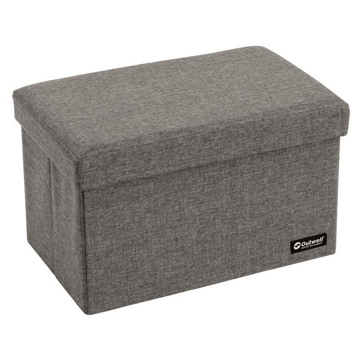 Úložný box a sedátko Outwell Cornillon L Seat & Storage Barva: šedá