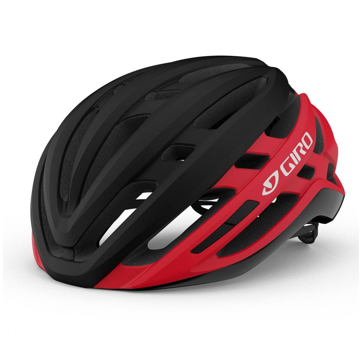 Cyklistická helma Giro Agilis Velikost helmy: 59-63 / Barva: černá/červená