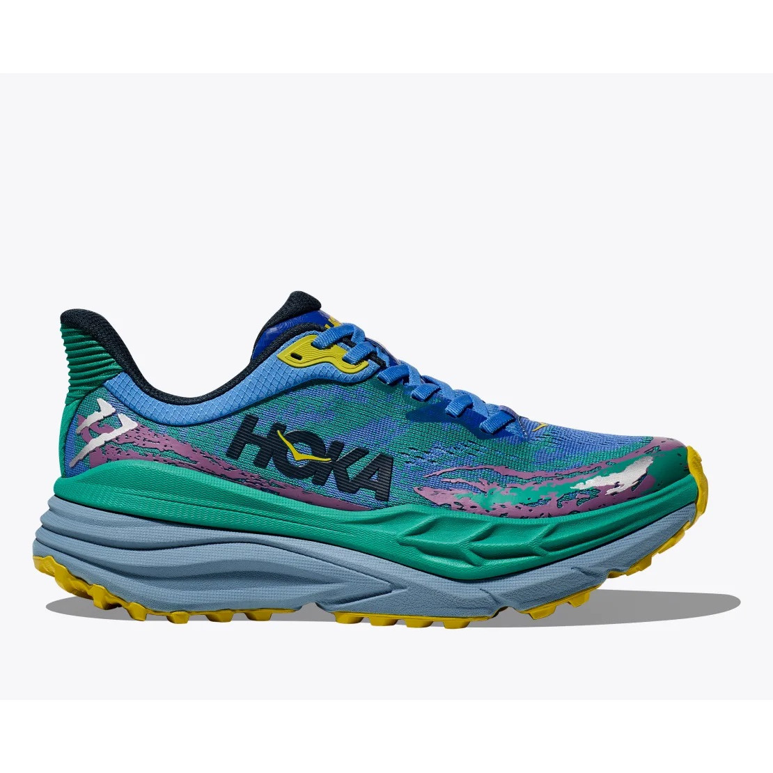 Pánské běžecké boty Hoka M Stinson 7 Velikost bot (EU): 42 2/3 / Barva: modrá/oranžová